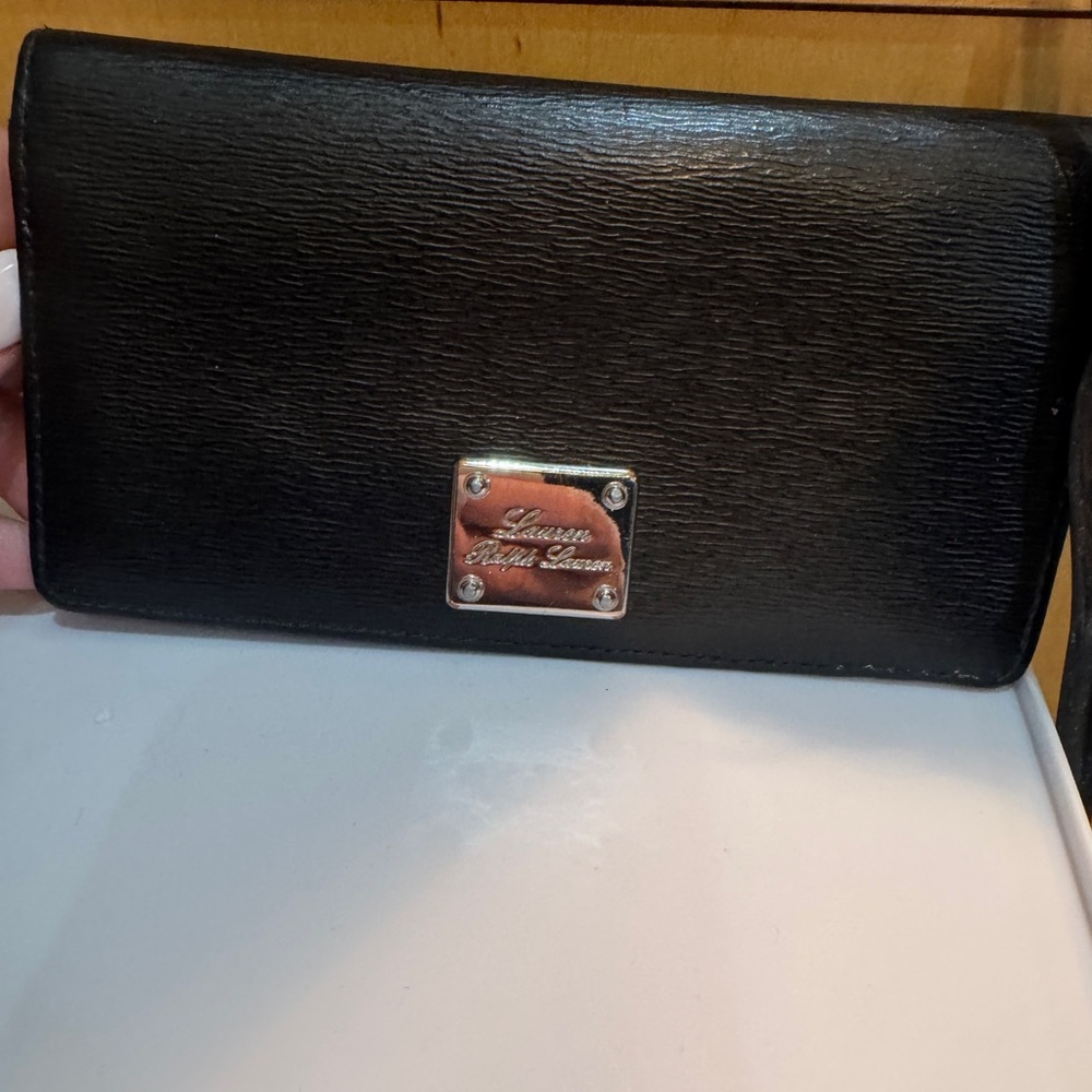 Lauren Ralph Lauren Black Wallet‎
